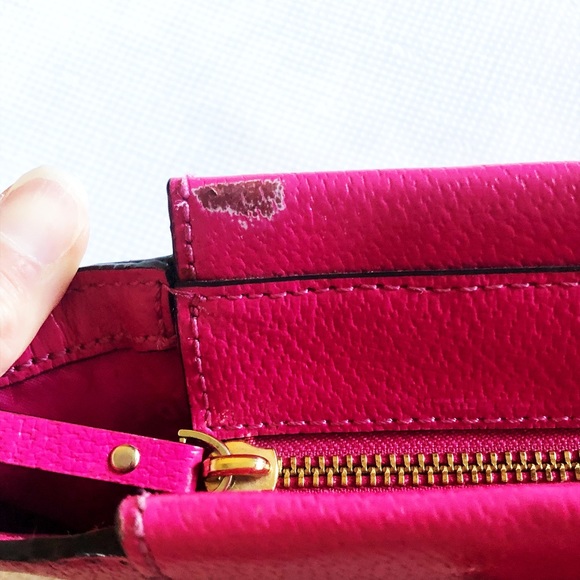 KATE SPADE Wellesley Small Camryn Sweetheart Pink Leather Satchel - Picture 9 of 11